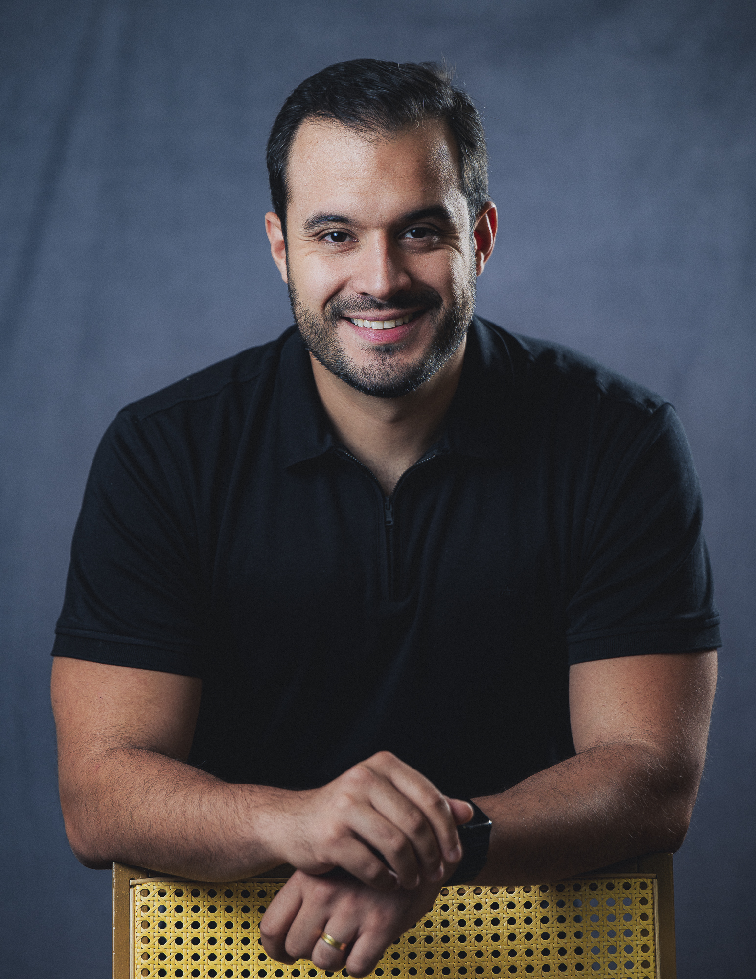 Retrato de Lucas Canguçu, fundador da LC Audiovisual